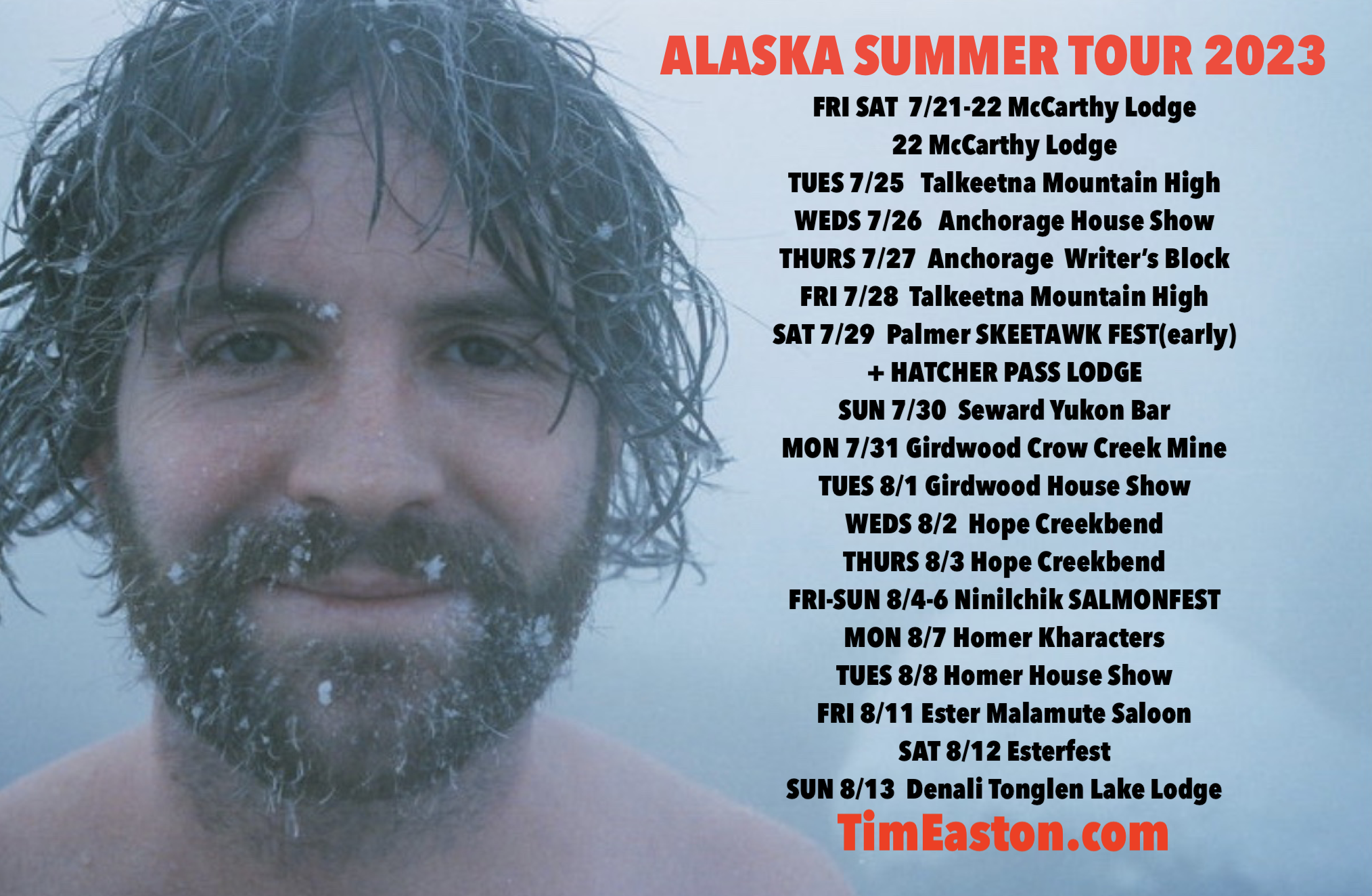 ALASKA SUMMER TOUR 2023