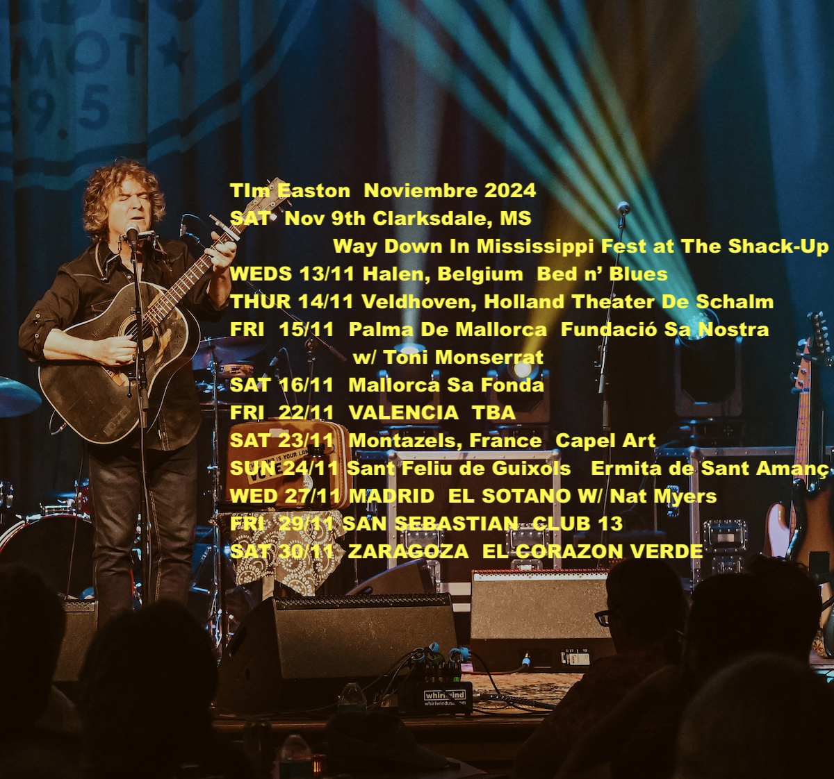EURO TOUR AHEAD NOVEMBER 2024